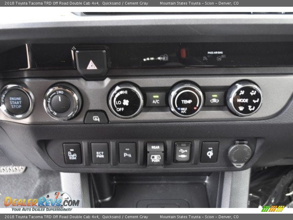 2018 Toyota Tacoma TRD Off Road Double Cab 4x4 Quicksand / Cement Gray Photo #29