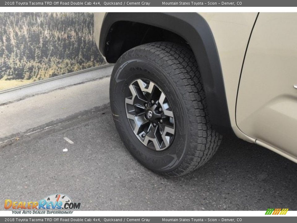 2018 Toyota Tacoma TRD Off Road Double Cab 4x4 Quicksand / Cement Gray Photo #32