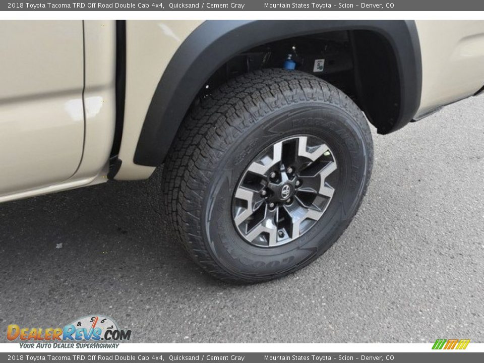 2018 Toyota Tacoma TRD Off Road Double Cab 4x4 Quicksand / Cement Gray Photo #33