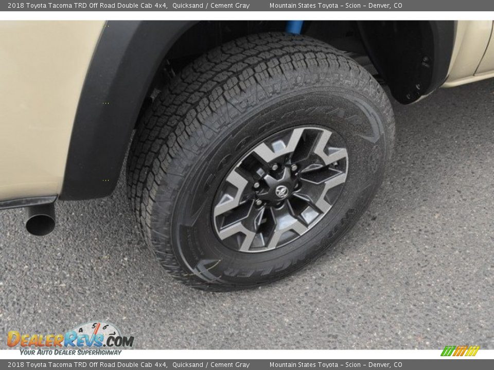 2018 Toyota Tacoma TRD Off Road Double Cab 4x4 Quicksand / Cement Gray Photo #34