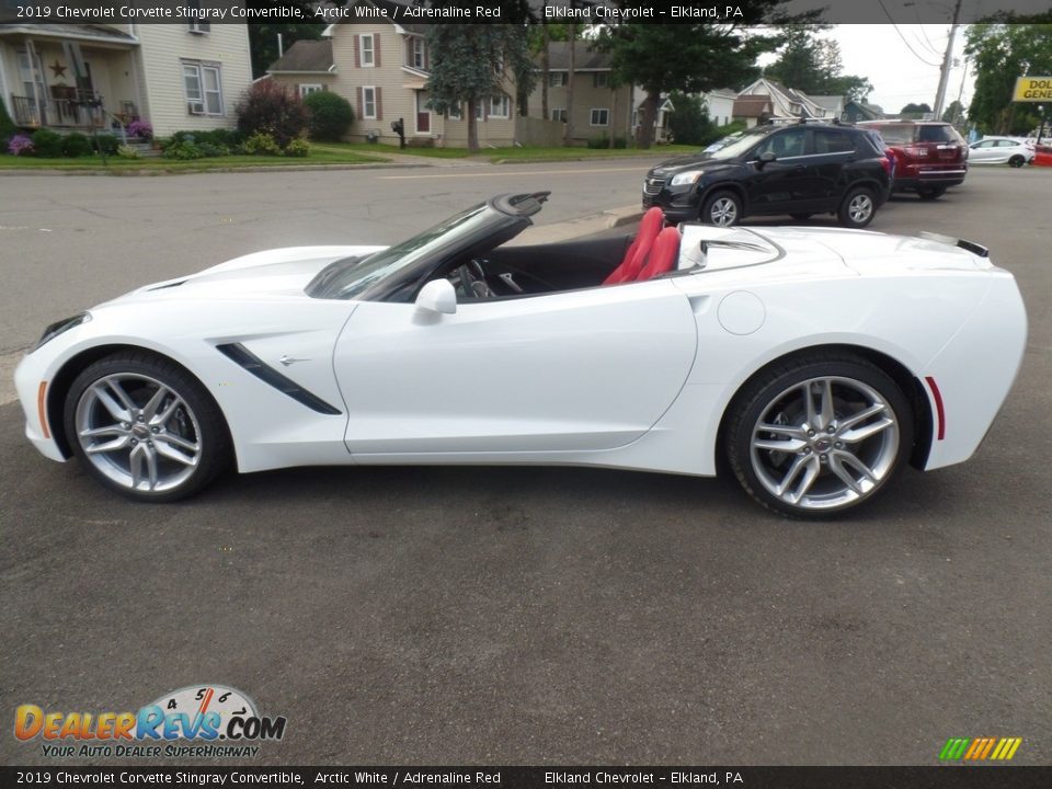 Arctic White 2019 Chevrolet Corvette Stingray Convertible Photo #4