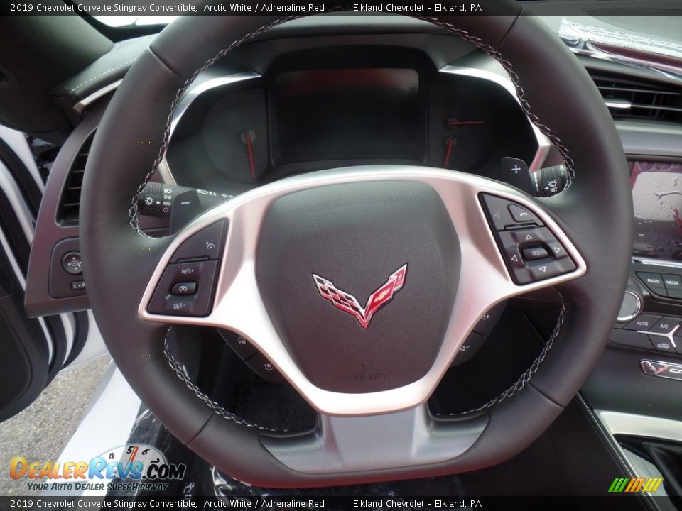 2019 Chevrolet Corvette Stingray Convertible Steering Wheel Photo #22