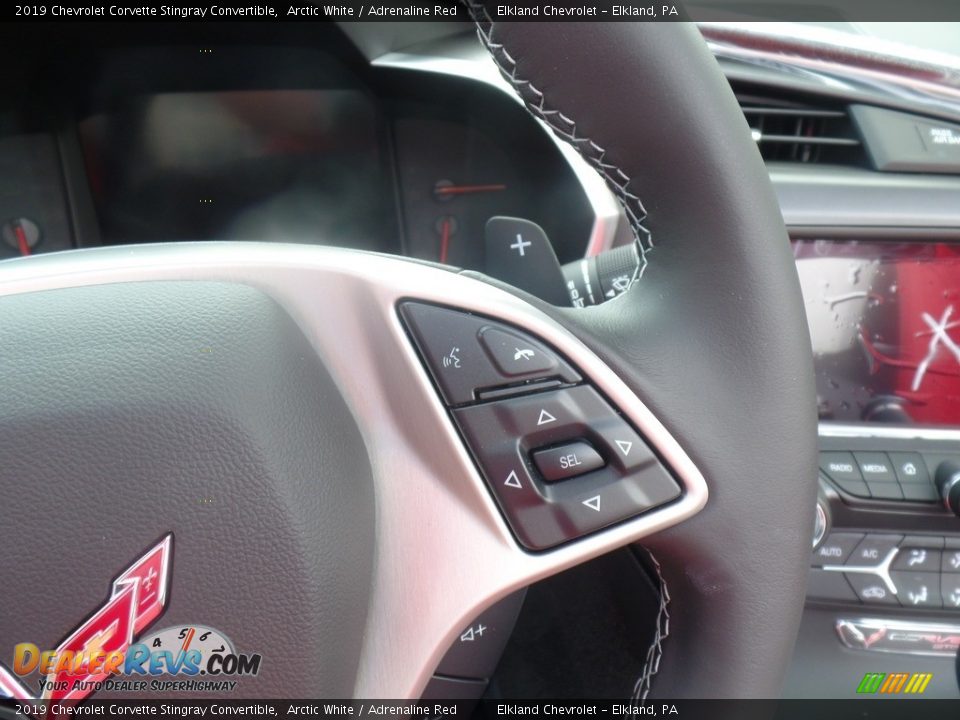 2019 Chevrolet Corvette Stingray Convertible Steering Wheel Photo #23
