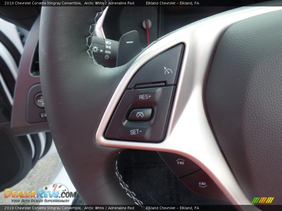 2019 Chevrolet Corvette Stingray Convertible Steering Wheel Photo #24