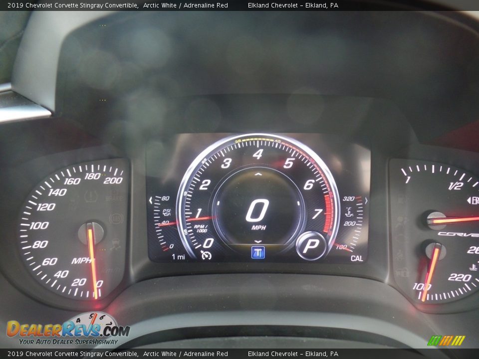 2019 Chevrolet Corvette Stingray Convertible Gauges Photo #25