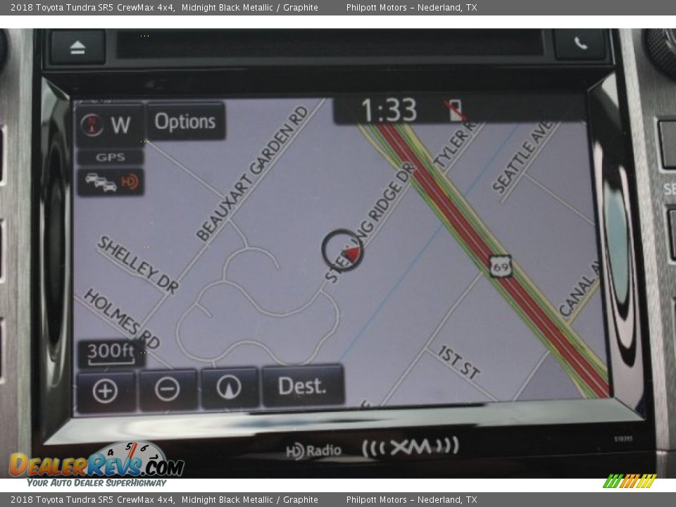 2018 Toyota Tundra SR5 CrewMax 4x4 Midnight Black Metallic / Graphite Photo #16