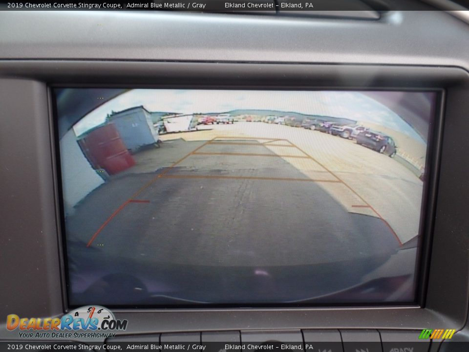 2019 Chevrolet Corvette Stingray Coupe Admiral Blue Metallic / Gray Photo #30