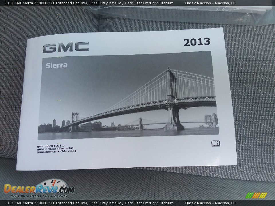 2013 GMC Sierra 2500HD SLE Extended Cab 4x4 Steel Gray Metallic / Dark Titanium/Light Titanium Photo #18