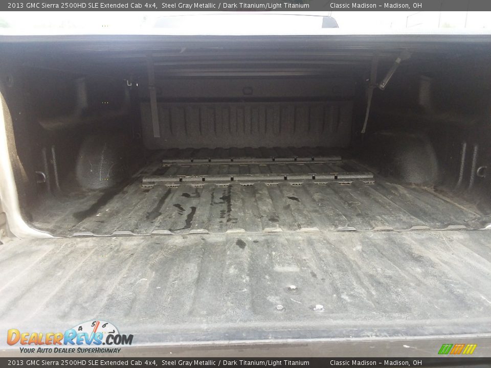 2013 GMC Sierra 2500HD SLE Extended Cab 4x4 Steel Gray Metallic / Dark Titanium/Light Titanium Photo #19