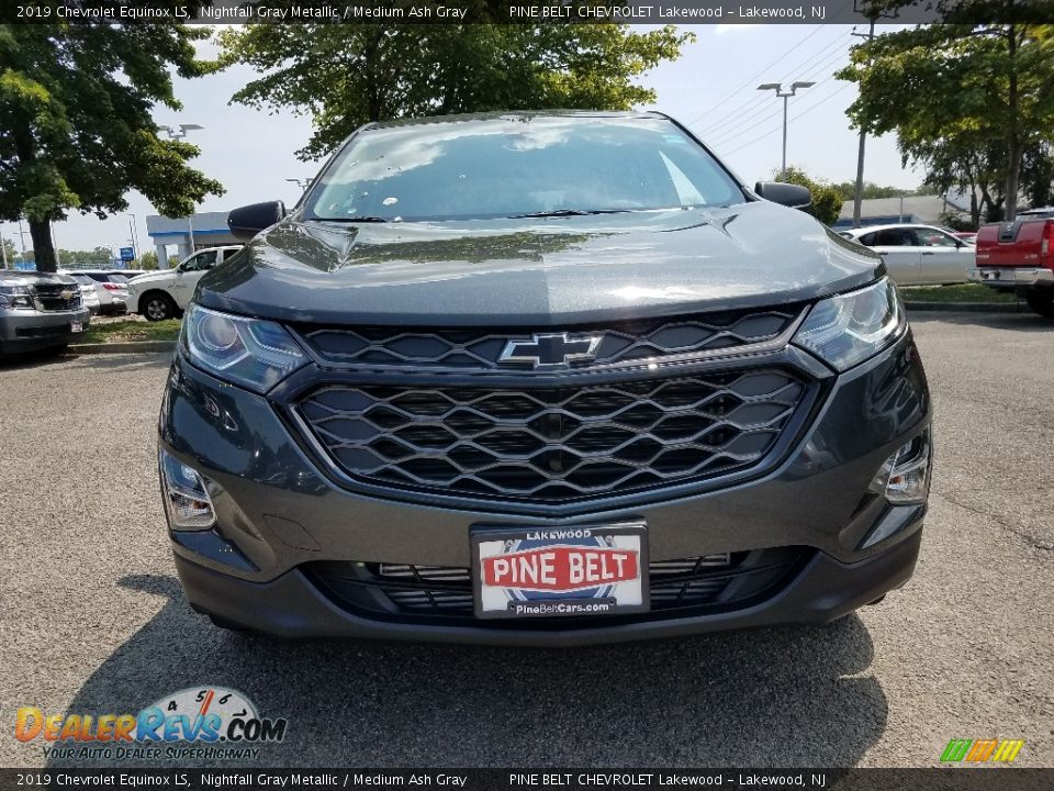2019 Chevrolet Equinox LS Nightfall Gray Metallic / Medium Ash Gray Photo #2