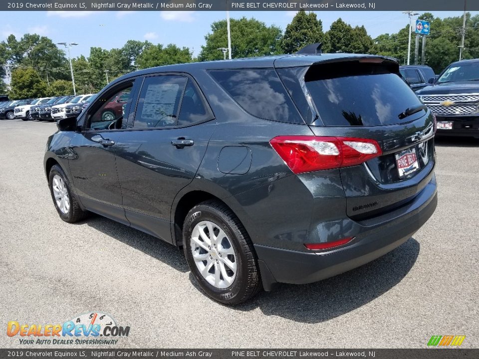 2019 Chevrolet Equinox LS Nightfall Gray Metallic / Medium Ash Gray Photo #4