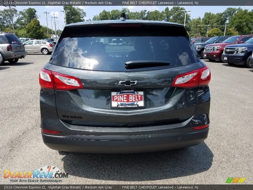 2019 Chevrolet Equinox LS Nightfall Gray Metallic / Medium Ash Gray Photo #5