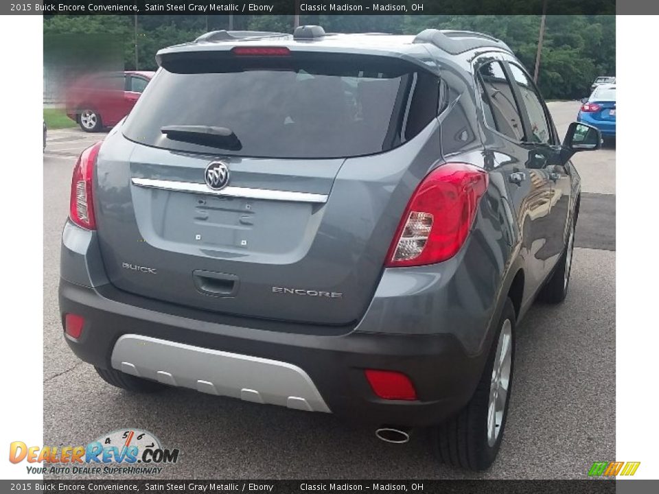 2015 Buick Encore Convenience Satin Steel Gray Metallic / Ebony Photo #2