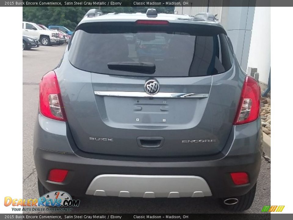 2015 Buick Encore Convenience Satin Steel Gray Metallic / Ebony Photo #3