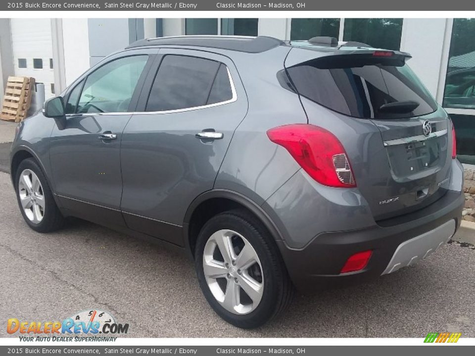 2015 Buick Encore Convenience Satin Steel Gray Metallic / Ebony Photo #4