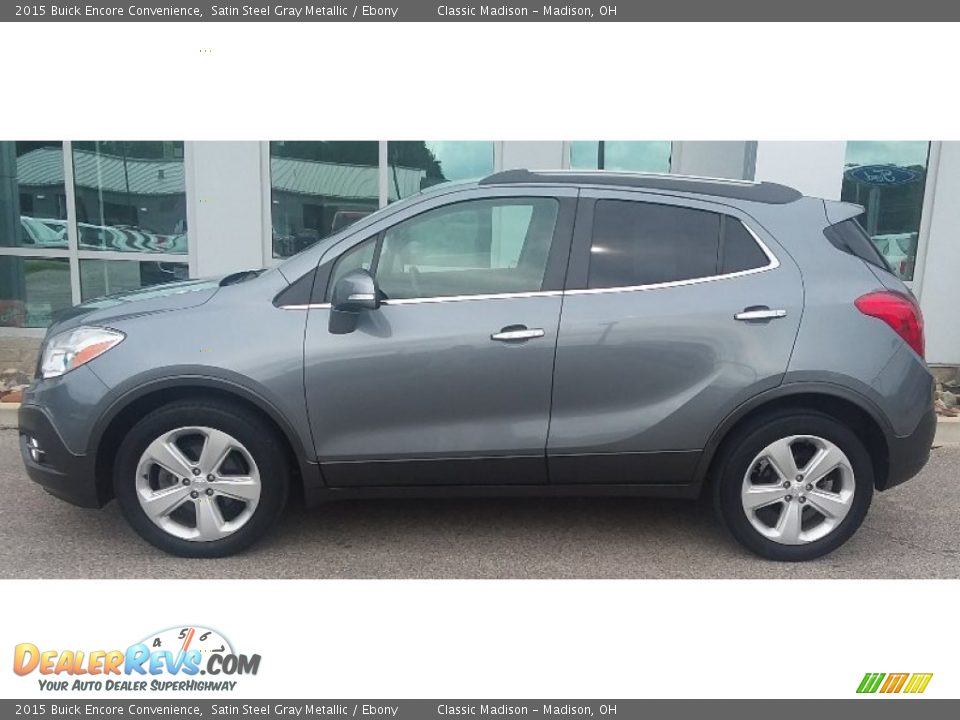 2015 Buick Encore Convenience Satin Steel Gray Metallic / Ebony Photo #5