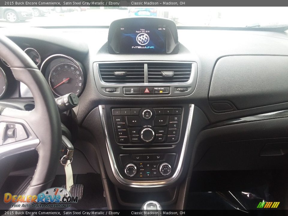 2015 Buick Encore Convenience Satin Steel Gray Metallic / Ebony Photo #10
