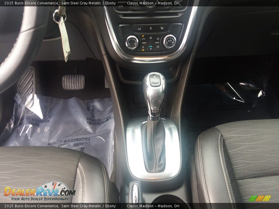 2015 Buick Encore Convenience Satin Steel Gray Metallic / Ebony Photo #11