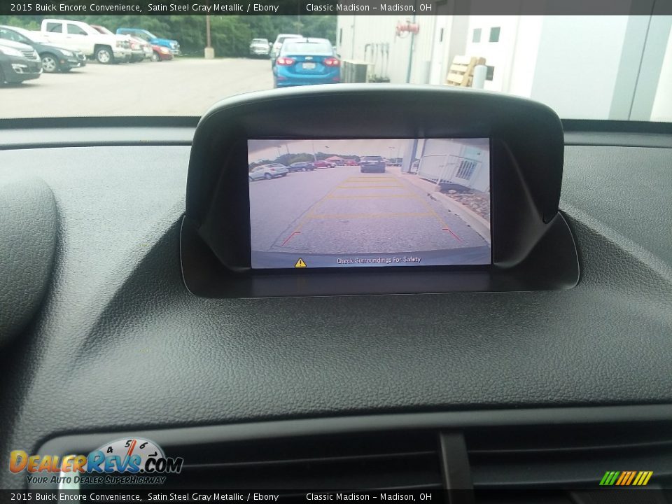 2015 Buick Encore Convenience Satin Steel Gray Metallic / Ebony Photo #12