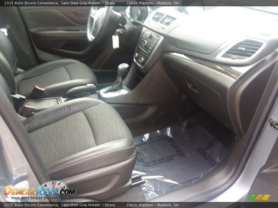 2015 Buick Encore Convenience Satin Steel Gray Metallic / Ebony Photo #15