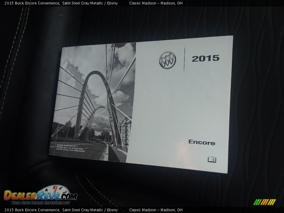 2015 Buick Encore Convenience Satin Steel Gray Metallic / Ebony Photo #17