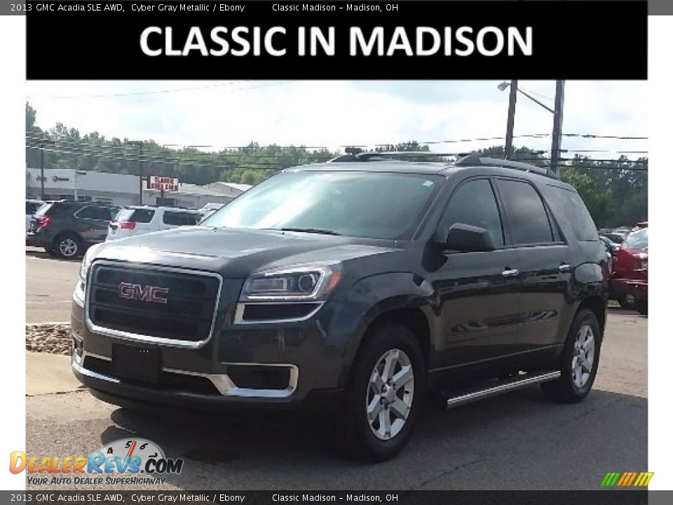 2013 GMC Acadia SLE AWD Cyber Gray Metallic / Ebony Photo #1