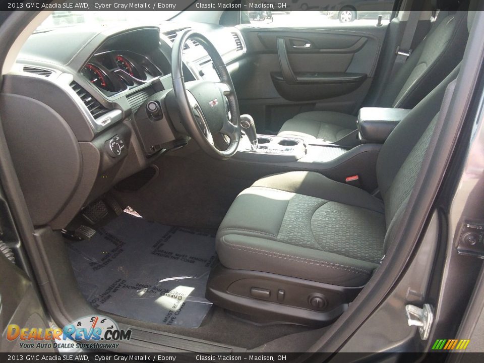 2013 GMC Acadia SLE AWD Cyber Gray Metallic / Ebony Photo #7