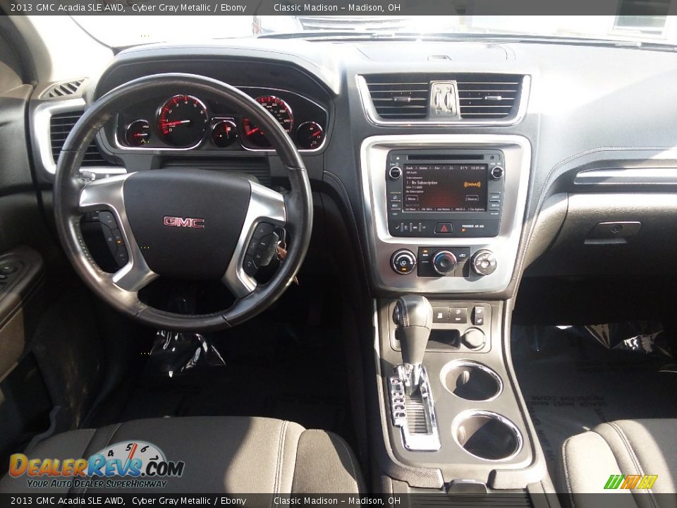 2013 GMC Acadia SLE AWD Cyber Gray Metallic / Ebony Photo #8