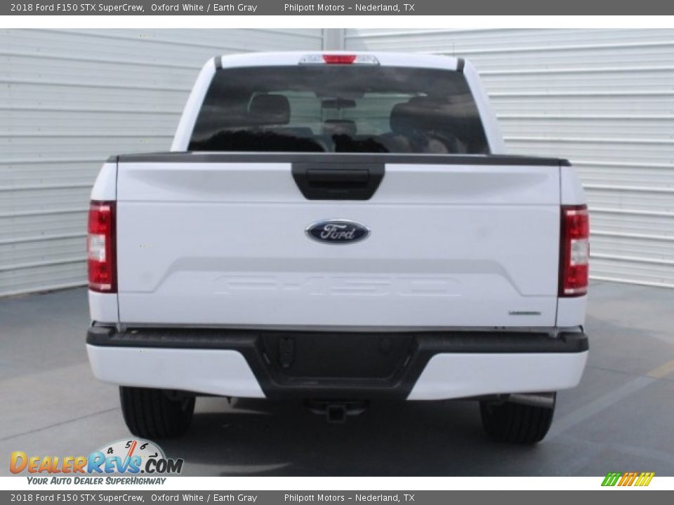 2018 Ford F150 STX SuperCrew Oxford White / Earth Gray Photo #9