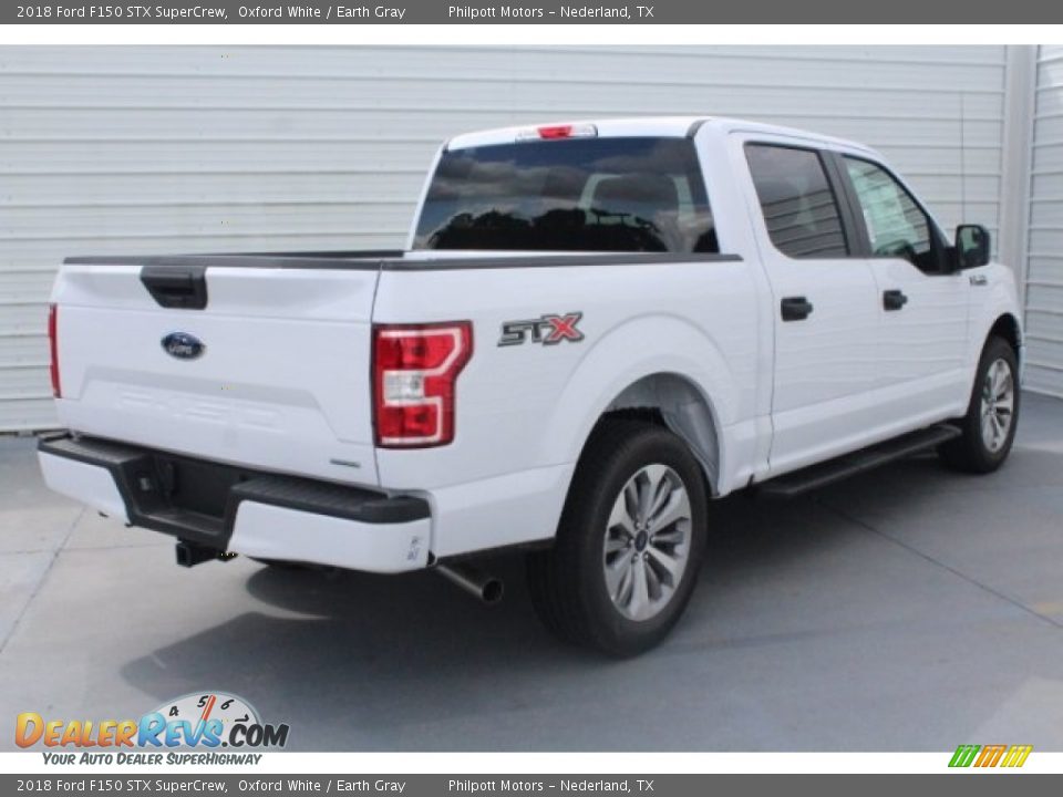 2018 Ford F150 STX SuperCrew Oxford White / Earth Gray Photo #10