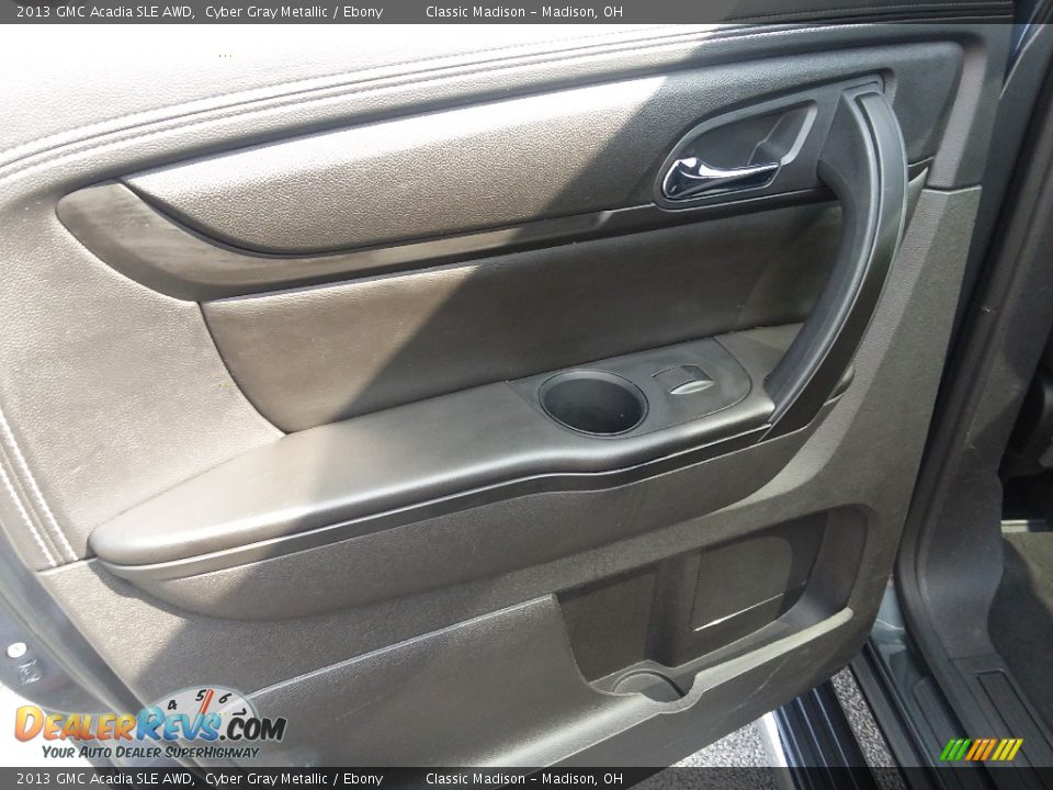 2013 GMC Acadia SLE AWD Cyber Gray Metallic / Ebony Photo #11