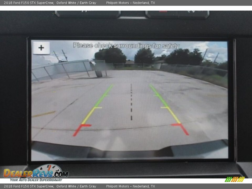 2018 Ford F150 STX SuperCrew Oxford White / Earth Gray Photo #16