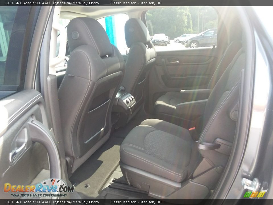 2013 GMC Acadia SLE AWD Cyber Gray Metallic / Ebony Photo #12