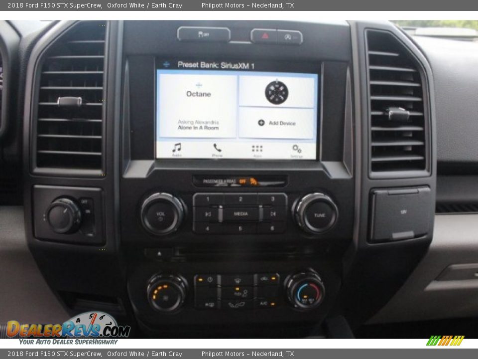 2018 Ford F150 STX SuperCrew Oxford White / Earth Gray Photo #17