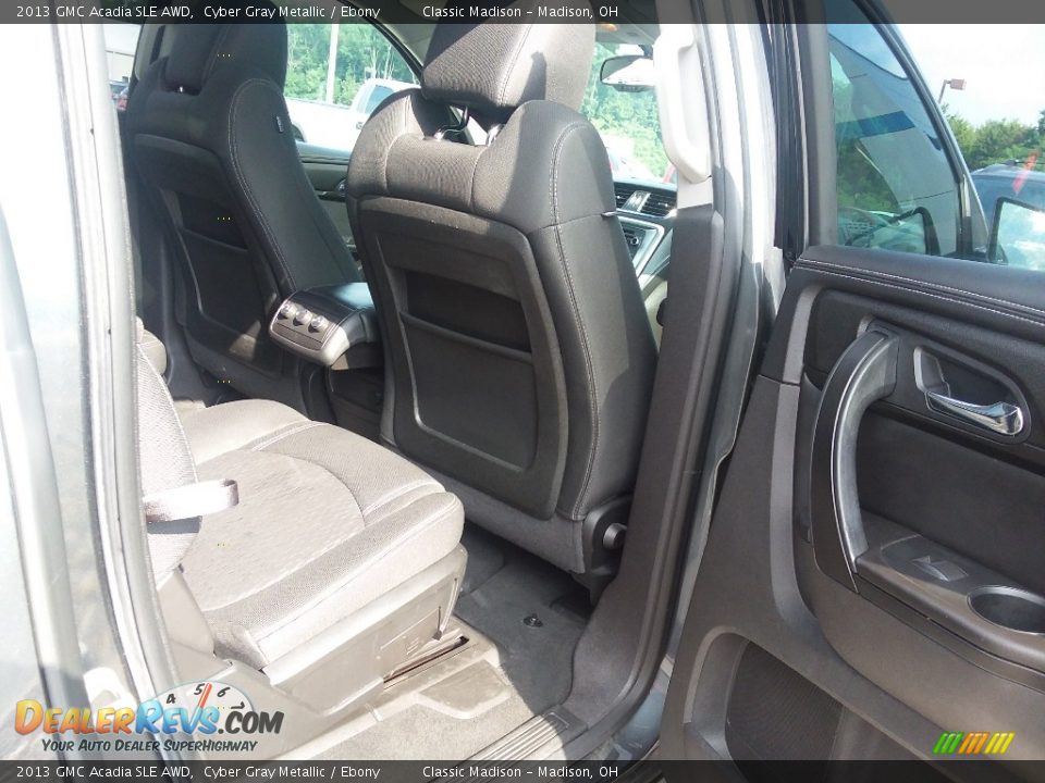 2013 GMC Acadia SLE AWD Cyber Gray Metallic / Ebony Photo #13
