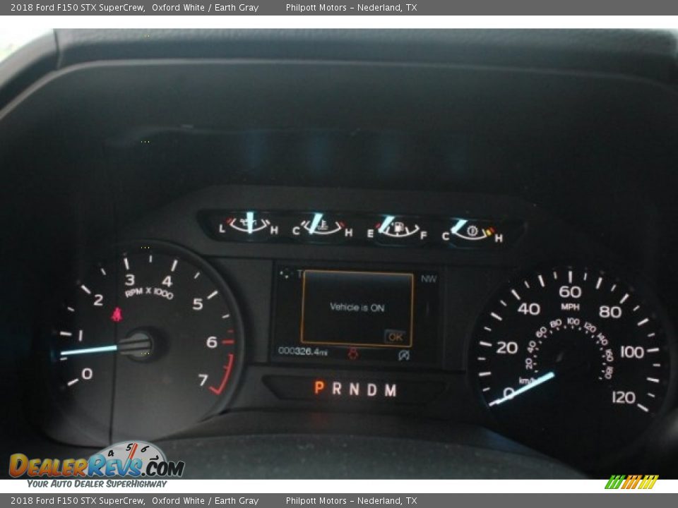2018 Ford F150 STX SuperCrew Oxford White / Earth Gray Photo #20