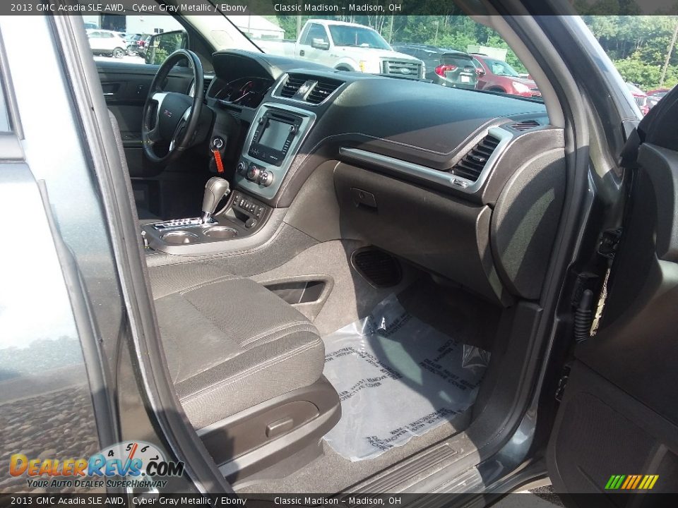 2013 GMC Acadia SLE AWD Cyber Gray Metallic / Ebony Photo #15