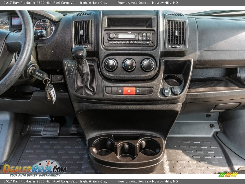 2017 Ram ProMaster 2500 High Roof Cargo Van Bright White / Gray Photo #27