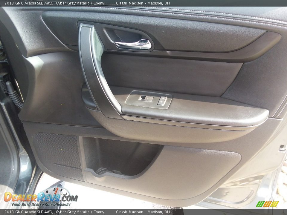 2013 GMC Acadia SLE AWD Cyber Gray Metallic / Ebony Photo #16