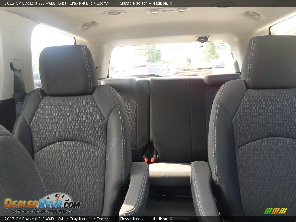 2013 GMC Acadia SLE AWD Cyber Gray Metallic / Ebony Photo #18