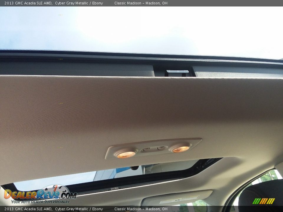 2013 GMC Acadia SLE AWD Cyber Gray Metallic / Ebony Photo #19