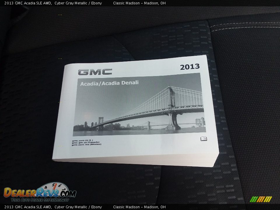 2013 GMC Acadia SLE AWD Cyber Gray Metallic / Ebony Photo #20