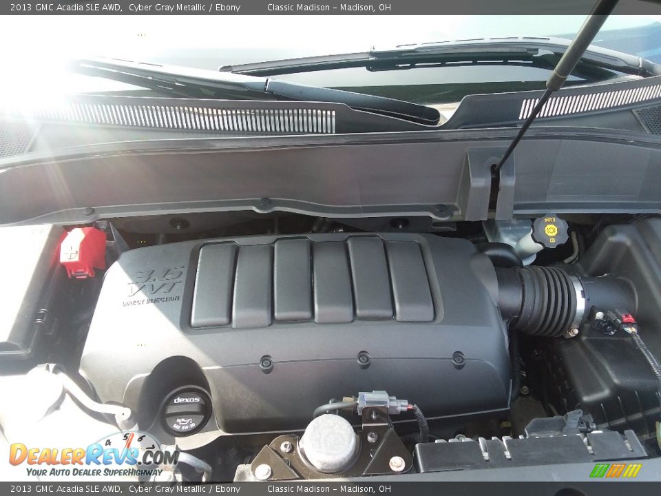 2013 GMC Acadia SLE AWD Cyber Gray Metallic / Ebony Photo #21