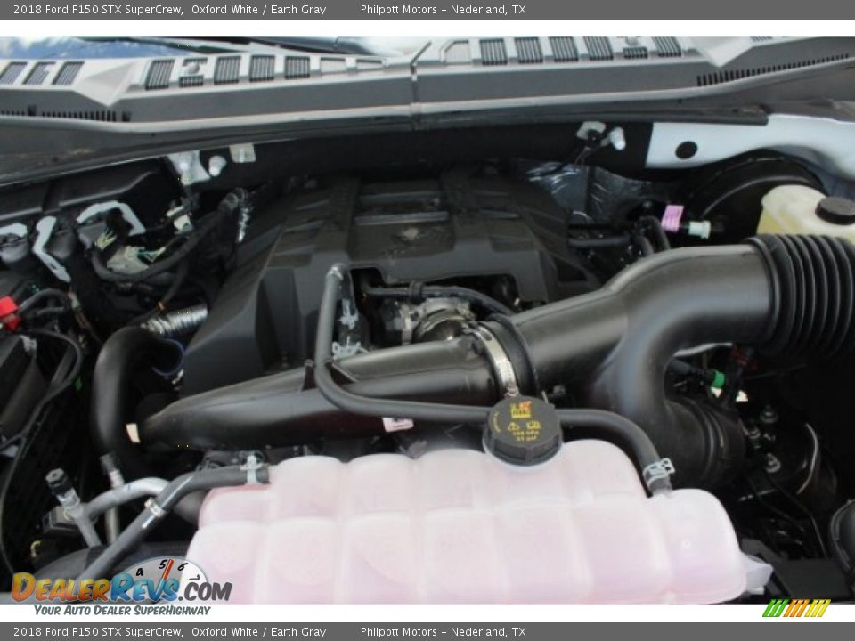 2018 Ford F150 STX SuperCrew Oxford White / Earth Gray Photo #32
