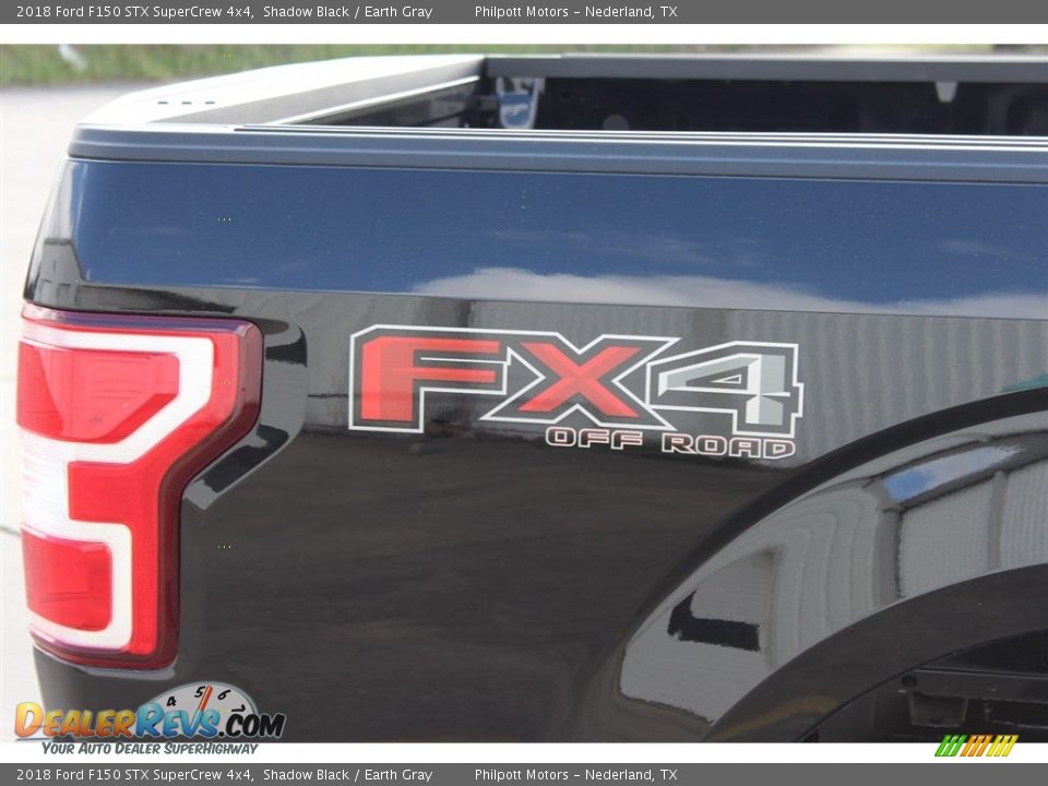 2018 Ford F150 STX SuperCrew 4x4 Shadow Black / Earth Gray Photo #10