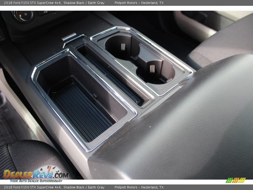 2018 Ford F150 STX SuperCrew 4x4 Shadow Black / Earth Gray Photo #17