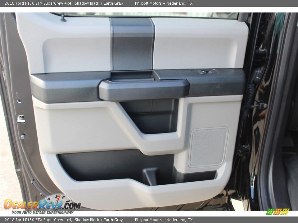 2018 Ford F150 STX SuperCrew 4x4 Shadow Black / Earth Gray Photo #25