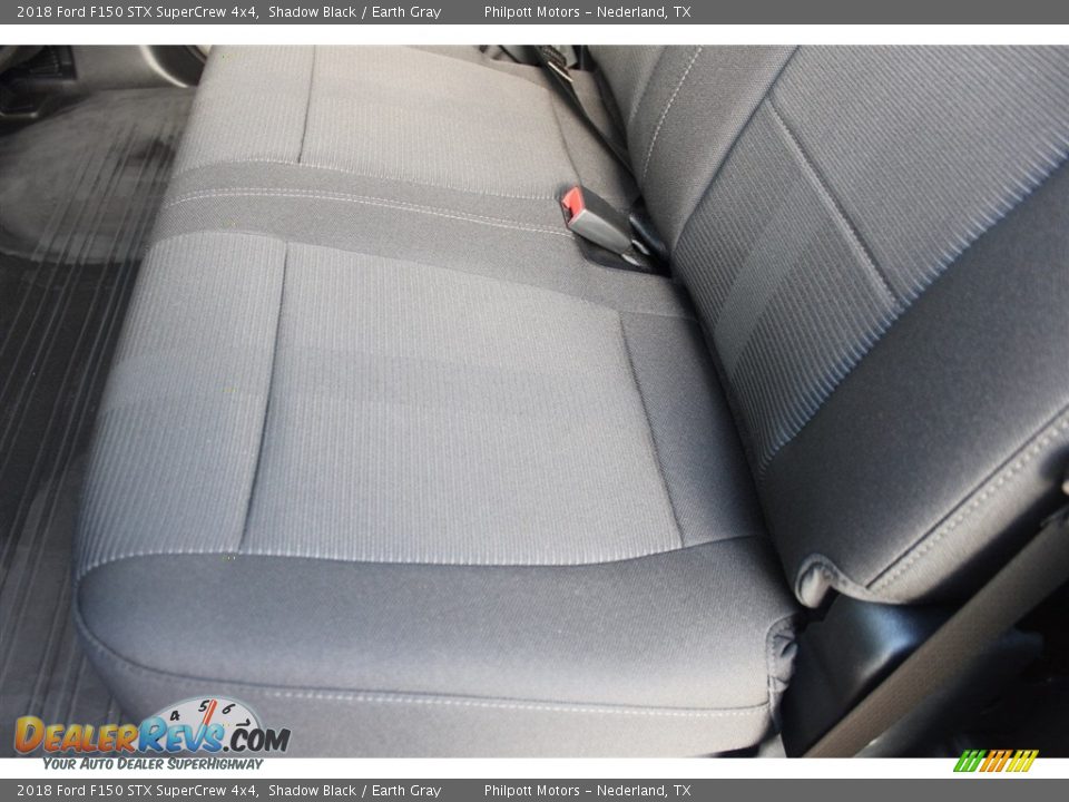 2018 Ford F150 STX SuperCrew 4x4 Shadow Black / Earth Gray Photo #26