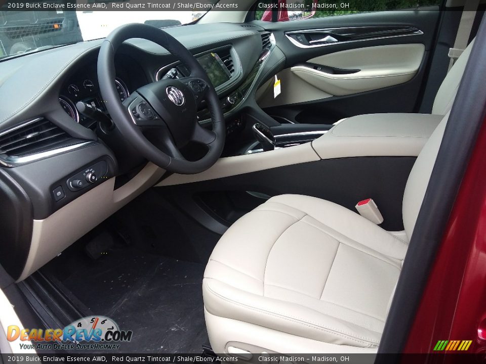 Shale/Ebony Accents Interior - 2019 Buick Enclave Essence AWD Photo #4