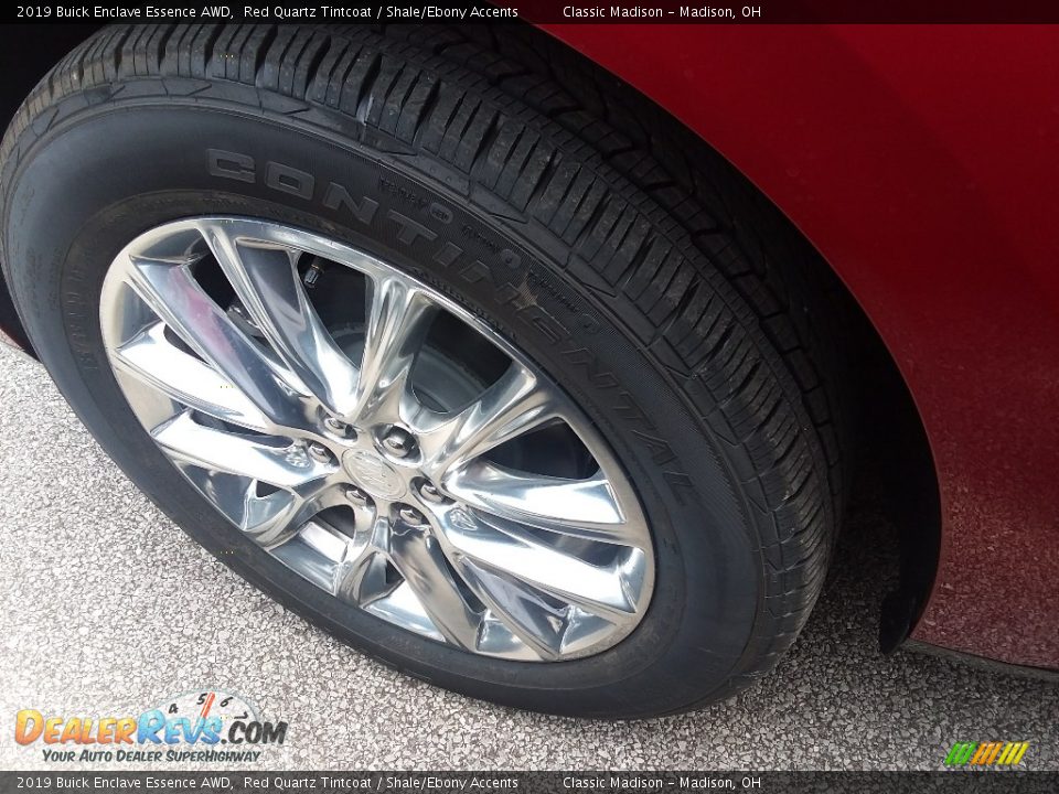 2019 Buick Enclave Essence AWD Red Quartz Tintcoat / Shale/Ebony Accents Photo #13